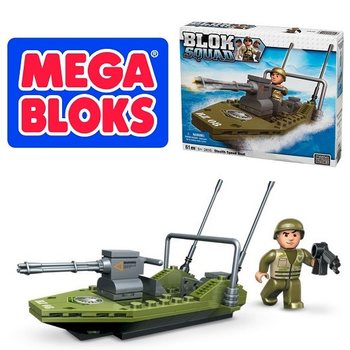 MEGA BLOKS 2410 - ȘALUPĂ MILITARĂ RAPIDĂ STEALTH (2 buc.)