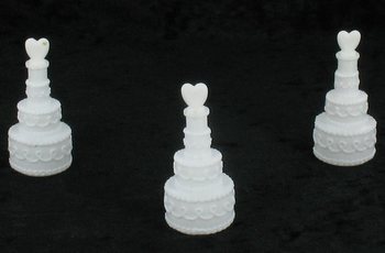 Baloane de Săpun Nuntă - Model Tort (24 buc.)