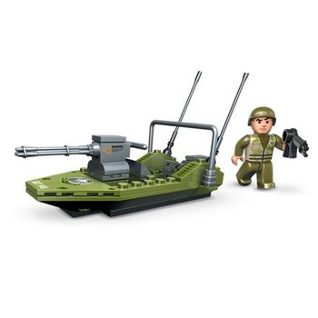 MEGA BLOKS 2410 - ȘALUPĂ MILITARĂ RAPIDĂ STEALTH (2 buc.)