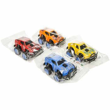 MONSTER TRUCKS CU FRICȚIUNE - MIX CULORI (48 buc.)