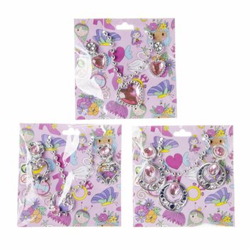 Set Colier și Cercei de Prințesă (36 bucăți)