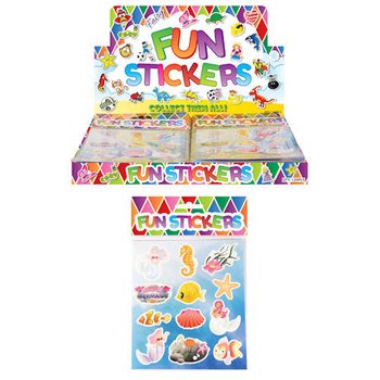 Abțibilduri Haioase Sirene | Set 120 buc. cu Display