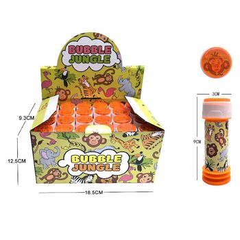 Baloane de Săpun cu Animale din Junglă, 25ml &icirc;n Display (24 buc)