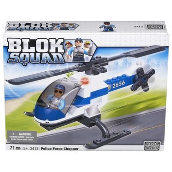 MEGA BLOKS - 2413 POLICE FORCE CHOPPER Elicopter de Poliție (2 buc.)