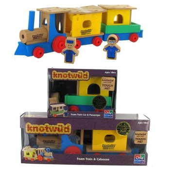 Tren din spumă KNOTWUD + vagon suplimentar