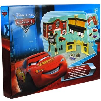 DISNEY CARS - MEGA SET DIN LEMN "CREEAZĂ-ȚI PROPRIUL SET CARS"