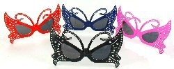Ochelari fluture Bling Bling (12 buc.)