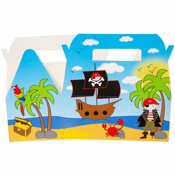 Cutie Meniu Pirat - 22.5 x 12 x 9.5 cm (24 buc.)