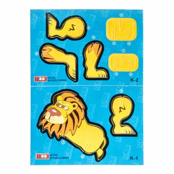 Puzzle 3D Animale Sălbatice (48 buc.)