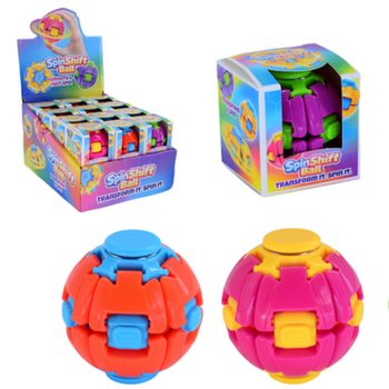 MINGE FIDGET SPINNER SPIN & POP - SPIN SHIFT BALL - &Icirc;N DISPLAY (24 buc.)