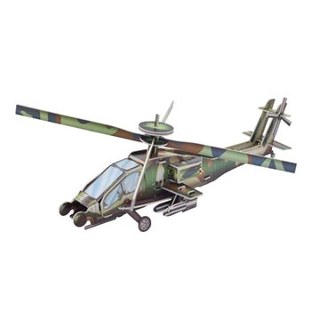 Puzzle 3D mare &ndash; Elicopter Apache (3 buc.)