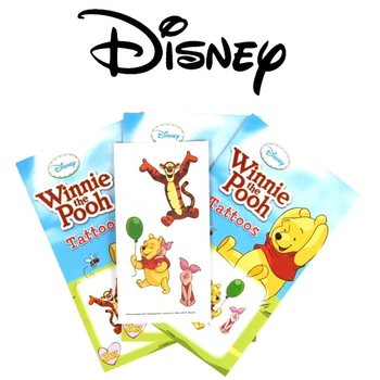 TATUAJE TEMPORARE DISNEY WINNIE DE PLUȘ (50 buc.)