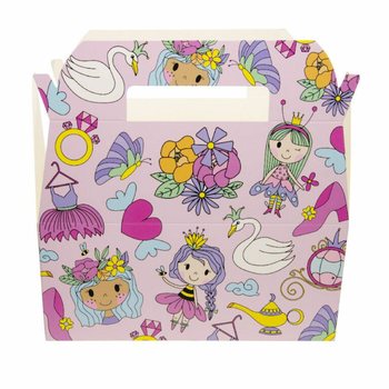 Cutie Meniu Prințesă - Cutii Meniu Copii - 22,5 x 12 x 9,5 cm (24 buc.)