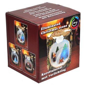 SCENĂ DE CRĂCIUN CU ILUMINARE LED (6 buc.)