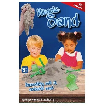 SUPER IEFTIN | Nisip Magic Miracle Sand + 2 Forme (24 buc.)