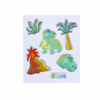 ABȚIBILDURI CU SCLIPICI - MODEL: DINOSAUR (100 buc.)