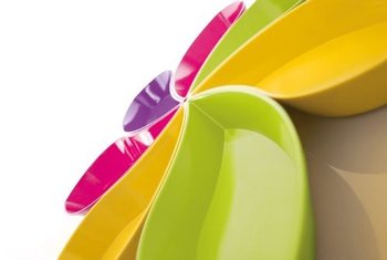 Zak! Designs Set Boluri pentru Gustări Flora Frunze, 7 Piese (1 set)