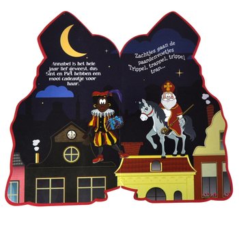Carte mare din spumă Sinterklaas / Sf&acirc;ntul Nicolae 30 cm (3 buc.)