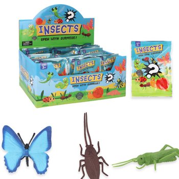 Pungă Surpriză / Blind Bag Insecte (Display 60 bucăți)