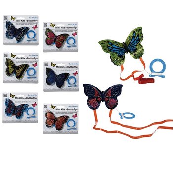 Mini Zmeu Fluture pe Carton (10 buc.)