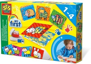 SES My First - Primele mele carduri de pictură cu degetele (1 buc.)