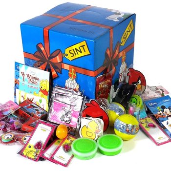 Cutie cu cadouri surpriză Sinterklaas / Moș Nicolae - 112 piese