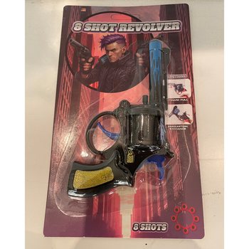 PISTOL CU CAPSE 8 FOCURI PE CARD (24 buc.)