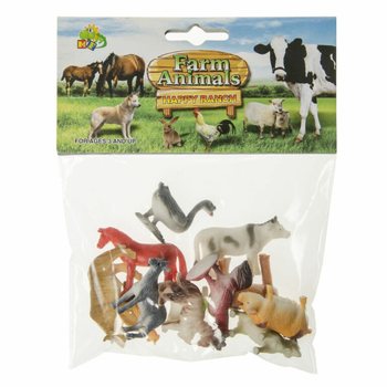 Set 12 Figurine Animale de Fermă