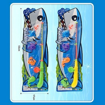 JOC DE PESCUIT MAGNETIC PE CARD - 16x53x3,5 cm (12 buc.)