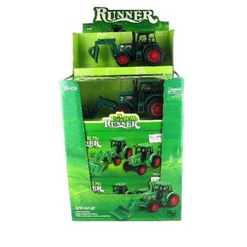 TRACTOR MARE CU BRAȚ DE EXCAVATOR &Icirc;N DISPLAY (9 buc.)