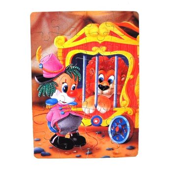 Puzzle-uri Drăguțe cu Circ &icirc;n Display (36 buc.)