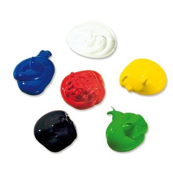 Vopsea Tempera SES Basic, 6x50ml (6 culori) (1 buc.)