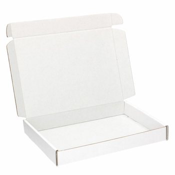Cutie poștală de expediere A5 ALBĂ - 220x155x28 mm (50 buc.)