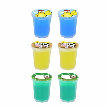 Recipiente Slime Fermă (6 bucăți)