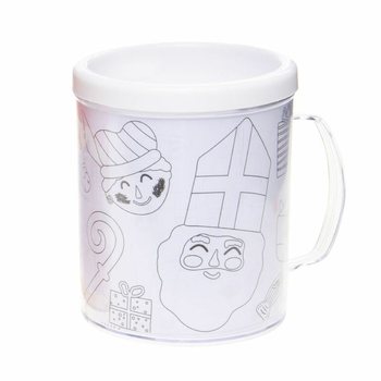 SINTERKLAAS - COLOREAZĂ-ȚI PROPRIA CANĂ (2 buc.)