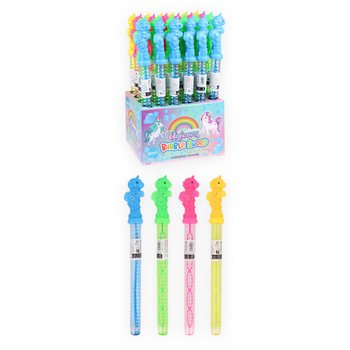 BAGHETĂ MARE PENTRU BALOANE DE SĂPUN 35 CM - UNICORN &Icirc;N DISPLAY (24 buc.)