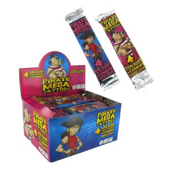 TATUAJE PIRATI CU BOMBOANE (30 buc.)