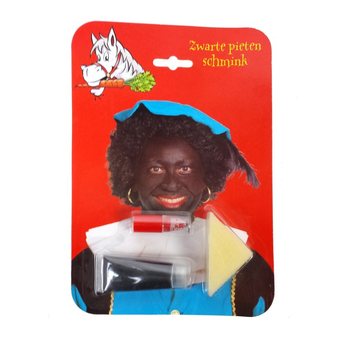 Set de Machiaj Zwarte Piet pe Card (6 buc.)