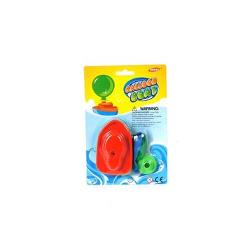 Bărcuță Propulsată de Balon pe Card (6 buc.)