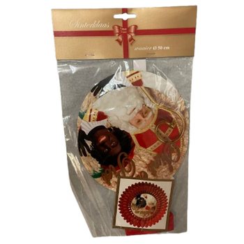 EVANTAI DECORATIV SINTERKLAAS &Oslash;50 CM - PLIABIL (6 buc.)