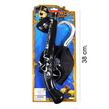 Set de joacă Pirați "Pirates at World's End" pe card (6 buc.)