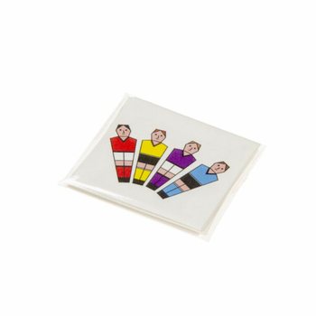 Tatuaje Fun Fotbal - Display cu 48 de pachete (12 tatuaje per pachet)