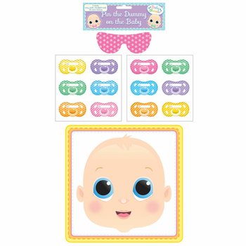 JOC PENTRU BABY SHOWER - STICK THE DUMMY (12 bucăți)