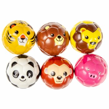 Mingi din Spumă cu Chipuri de Animale &Oslash; 6.3 cm &eacute;n Display (24 buc.)