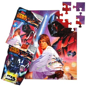 Puzzle Star Wars în pungă surpriză blindbag 38,1 x 28,5 cm (12 buc.)