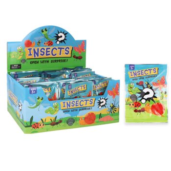 Pungă Surpriză / Blind Bag Insecte (Display 60 bucăți)