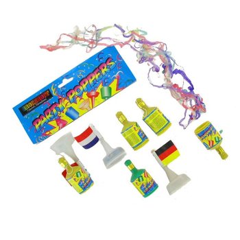 Tunuri Confeti Party Poppers (11x5 buc.)
