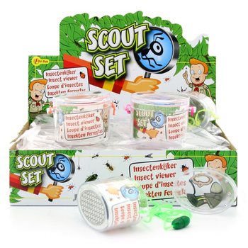 Cutie pentru insecte cu lupă (12 buc.)
