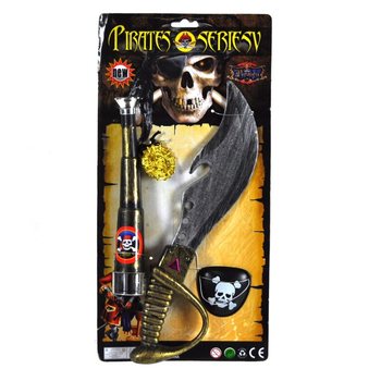 Set de Pirat pe Card - Model 1 (6 buc.)