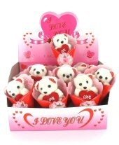 URSULEȚ I LOVE YOU &Icirc;N DISPLAY (12 buc.)